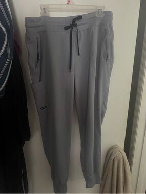 Grey's Anatomy Light Gray Women's Jogger Scrub Pants